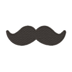 Embroidery Design Mustache 4