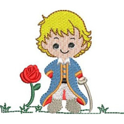 Embroidery Design Prince And The Rose