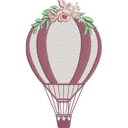 BALLOON WITH FLOWERS