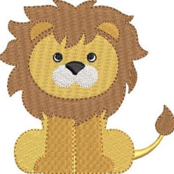 Embroidery Design Lion