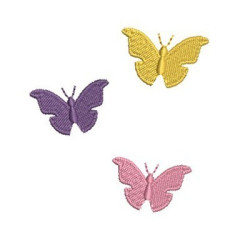 Diseño Para Bordado Mariposas