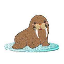 Diseño Para Bordado Morsa Marinha Baby