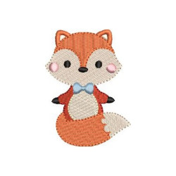 Embroidery Design Baby Fox 3
