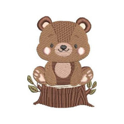 Embroidery Design Baby Teddy