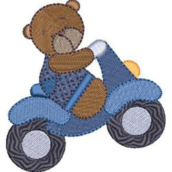 OSO DE MOTOCICLETA