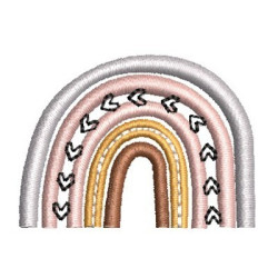 Matriz De Bordado Arco íris 5