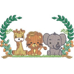 SAFARI ANIMALS FRAME