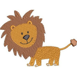 Embroidery Design Customized Lion