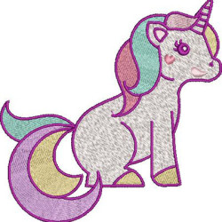 Diseño Para Bordado Unicórnio 10