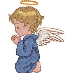 ANGEL BOY PRAYING