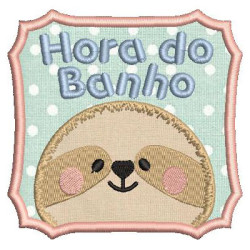 HORA DO BANHO PREGUIÇA APLICADA 1