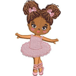 Embroidery Design Ballerina Baby 8