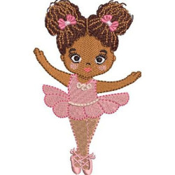 Embroidery Design Ballerina Baby 9