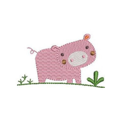 Embroidery Design Little Piggy