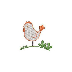 Embroidery Design Chicken