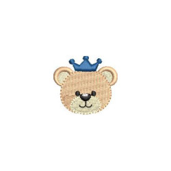 LITTLE BEAR WITH CROWN