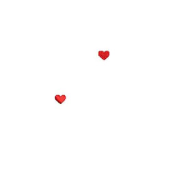 Diseño Para Bordado 10 Corazones Pequeños De Menos De 1 Cm