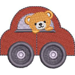 Diseño Para Bordado Oso De Peluche En El Beetle