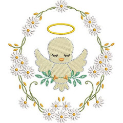 Embroidery Design Marco Con Niños Del Divino Espíritu ..