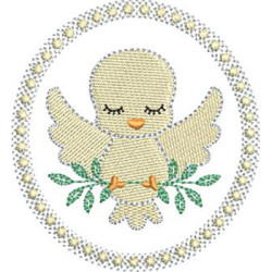 Embroidery Design Marco Con Niños Del Divino Espíritu Santo 3
