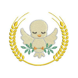 Embroidery Design Marco Con Niños Del Divino Espíritu Santo 4