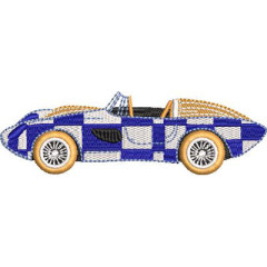 Diseño Para Bordado Coche De Carreras Infantil 3..