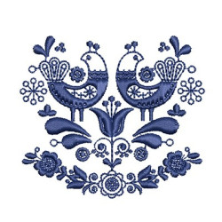 Matriz De Bordado Ornamento Escandinavo 5