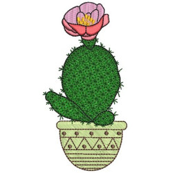 Matriz De Bordado Cactus 19