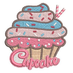 Matriz De Bordado Cupcake 4