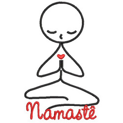 Embroidery Design Namastê 2