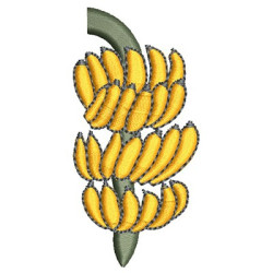 Matriz De Bordado Cacho De Banana
