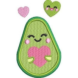 Diseño Para Bordado Aguacate Lindo 6