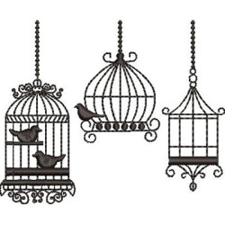 Embroidery Design Cage Set 4