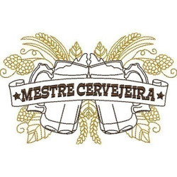 Matriz De Bordado Mestre Cervejeira