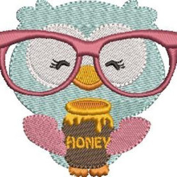 OWL WITH GLASSES 16
