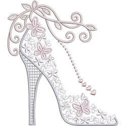 DECORATED HIGH HEEL