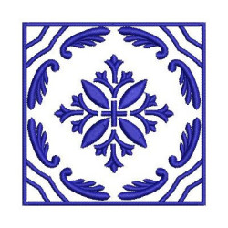 Diseño Para Bordado Azulejo Portugués