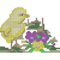 CHICK IN CROSS STITCH 4