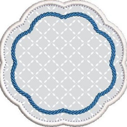 Matriz De Bordado Conjunto Sousplat 1