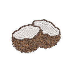 Diseño Para Bordado Cocos Secos