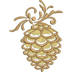 Diseño Para Bordado Pino De Navidad
