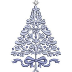 Diseño Para Bordado árbol De Navidad 7