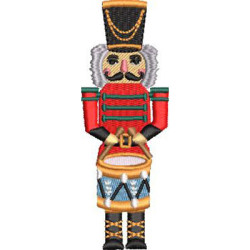 Matriz De Bordado Soldadinho Quebra Nozes 1