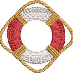 Embroidery Design Maritime Buoy