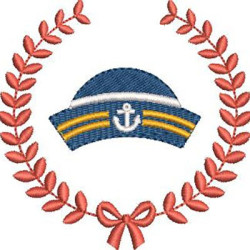 Embroidery Design Sailor Frame 6