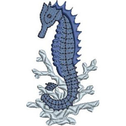 Matriz De Bordado Cavalo Marinho