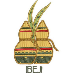 Diseño Para Bordado Instrumento Ibeji