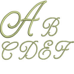 Embroidery Design Small Alphabet Starters Package 30