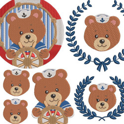 BEARS AND SAILOR FRAMES PACKAGE