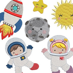 SPACE EMBROIDERY PACKAGE